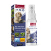 Bouteille de spray anti-goût pour les meubles et la rayure de Pet, avec instructions d'utilisation.