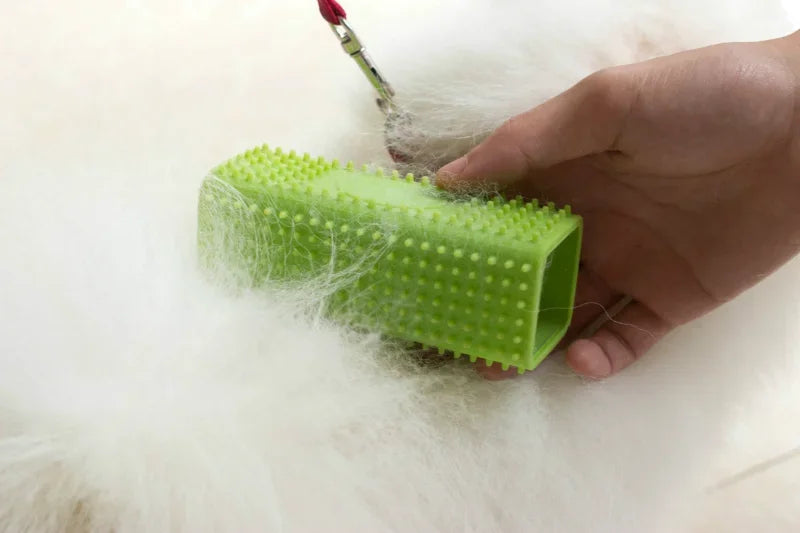 Cepillo Removedor de Pelo de Mascota de Silicona