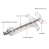 Manual Bird Feeding Syringe with Stainless Steel Elbow Tube