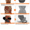 Anti-Slip Knitted Dog Socks with Adjustable Straps (4-Pack)