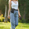 Durable Linen Dog Training Treat Pouch with Waist Belt
