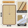 Sisal cat scratching board featuring a ball design with upgraded edging and removable velcro