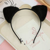 Furry Cat Ears Headband for Cosplay and Parties