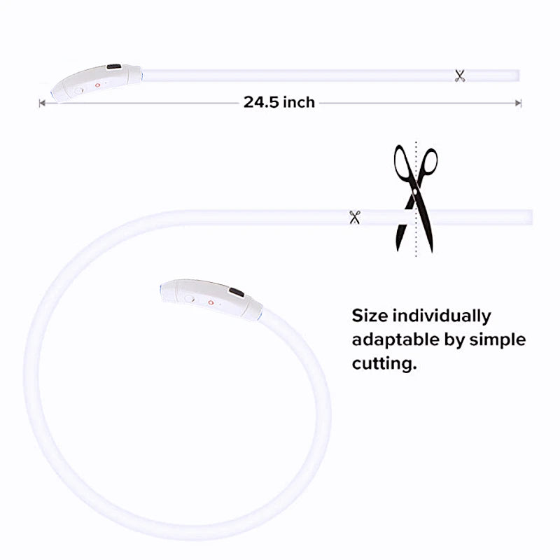 USB Rechargeable Luminous Collar for Dogs and Cats