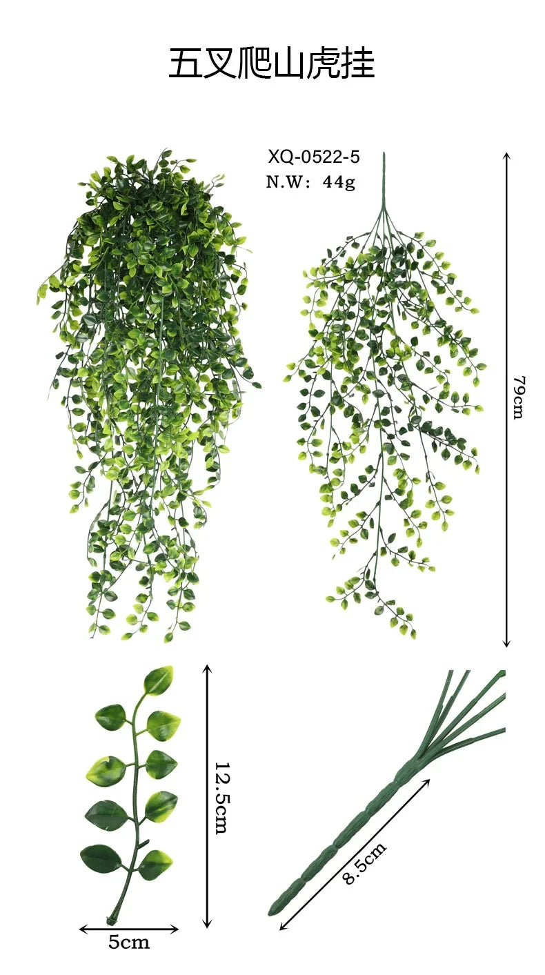 Artificial Persian Fern Hanging Vines for Home Decor