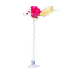 Juguete Interactivo para Gatos con Varita de Plumas y Cascabel