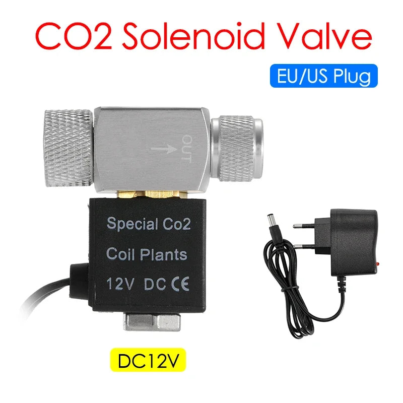 12V DC Magnetventil für Aquarium-CO₂-Systeme