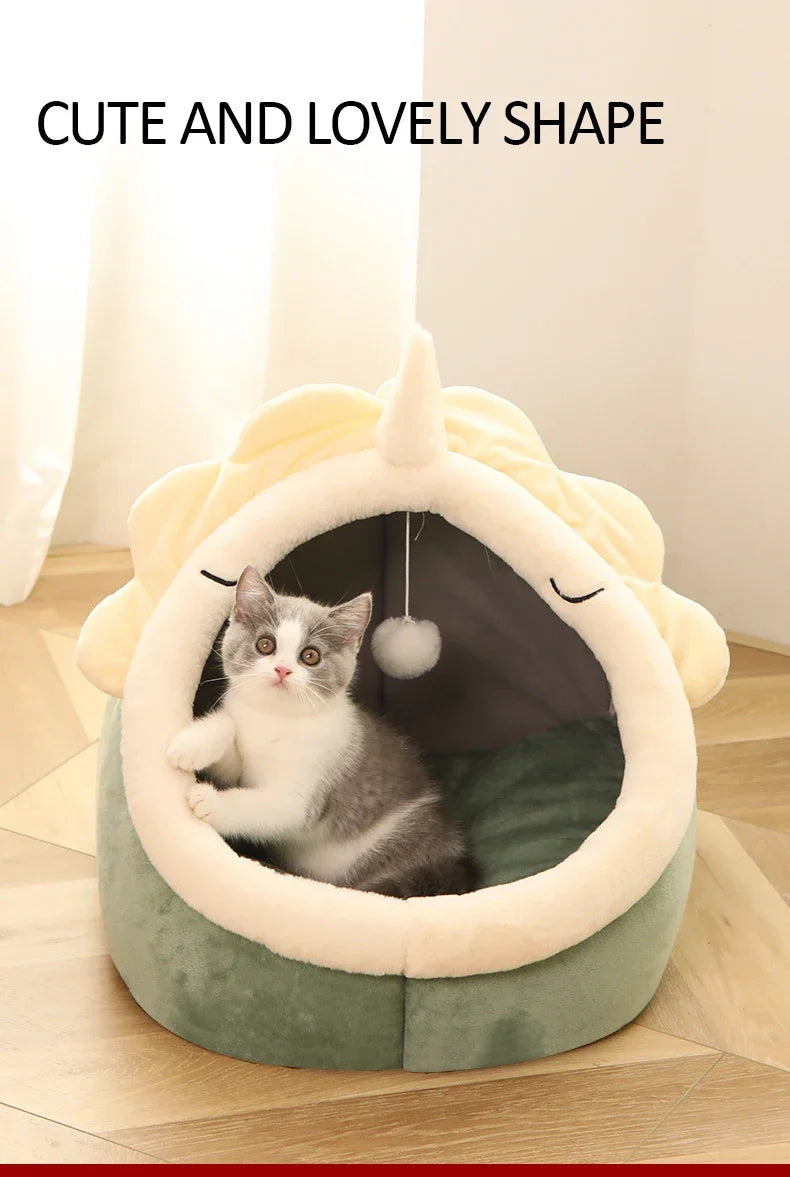 Cama Reposera para Gatos con Diseño de Tienda