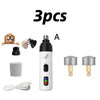 Quiet Rechargeable Electric Nail Grinder for Dogs and Cats