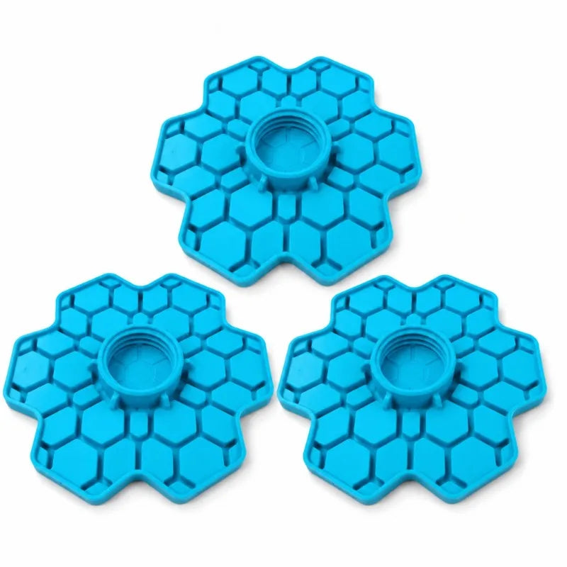 Honeycomb Bee Water Feeder with Perch for Garden and Patio
