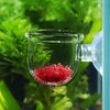 Acrylic Aquarium Plant Cup with Suction Holder