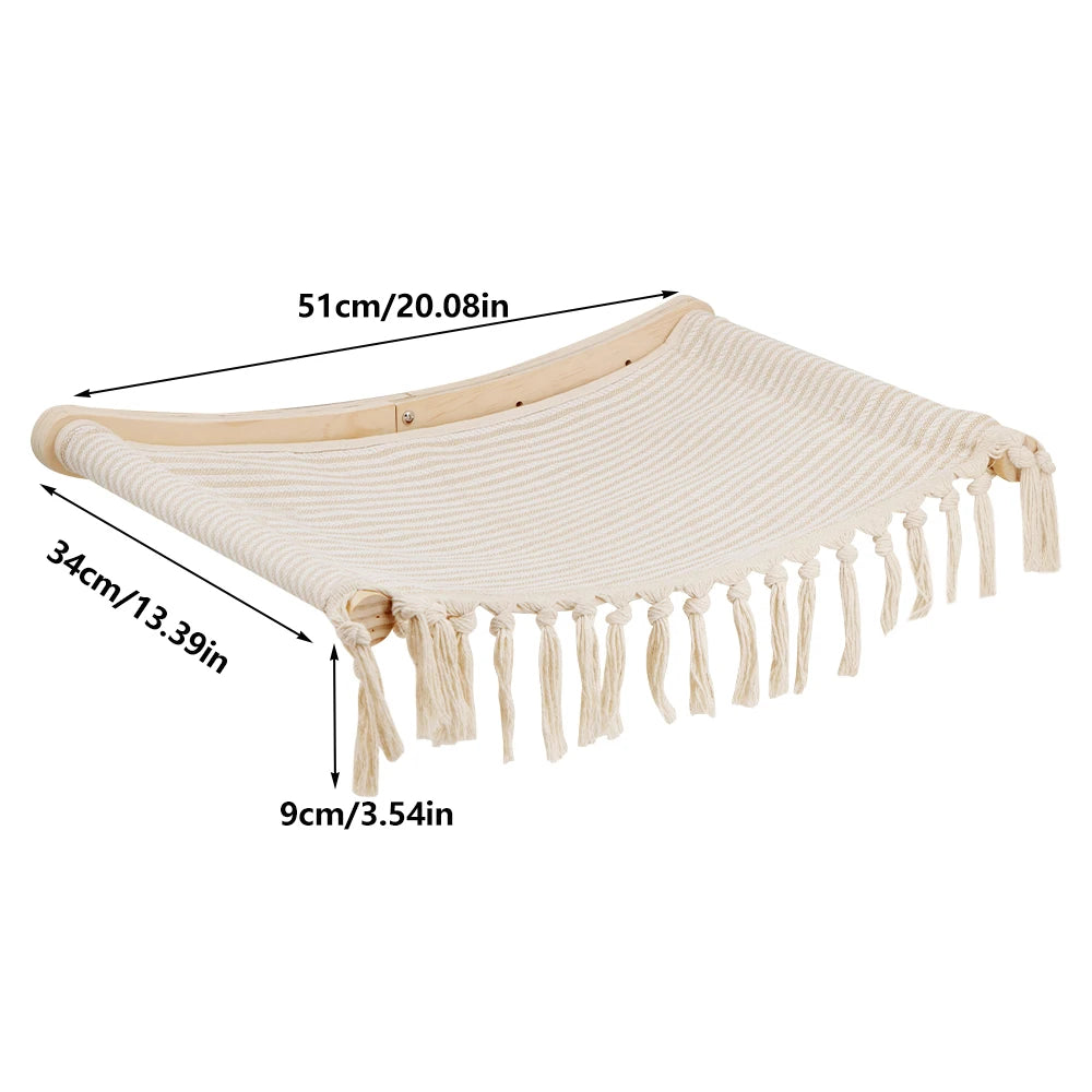 Cat Scratching Post with Sisal and Wood
