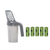 Cat Litter Scoop with Built-in Waste Bag Holder