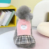 Vestido Clásico de Cuadros para Perro