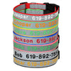 Personalisierte bestickte Nylon-Hundehalsband