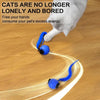 Interactive LED Cat Toy Ball with 360° Auto-Rotation and Obstacle Avoidance