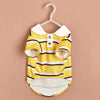 Classic Stripe Polo Shirt for Small Dogs