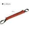 Jouet de traction durable en cuir et tissu pour chiens