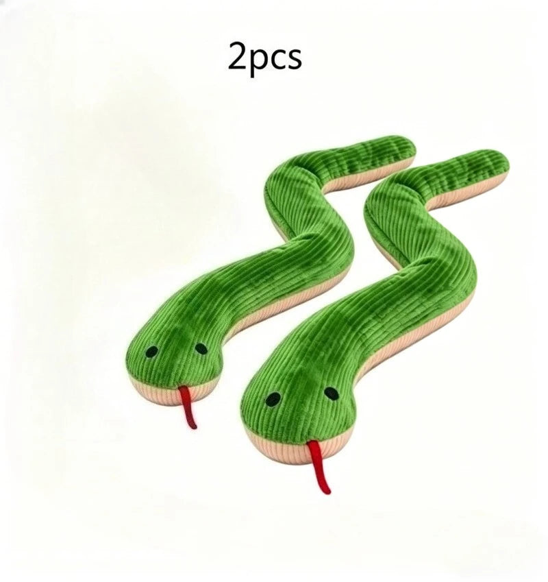 Crinkle Snake Toy for Cats and Small Dogs