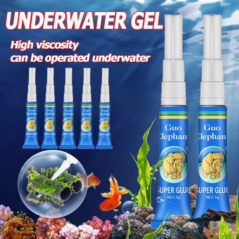 Colle à mousse pour aquarium et aquascaping
