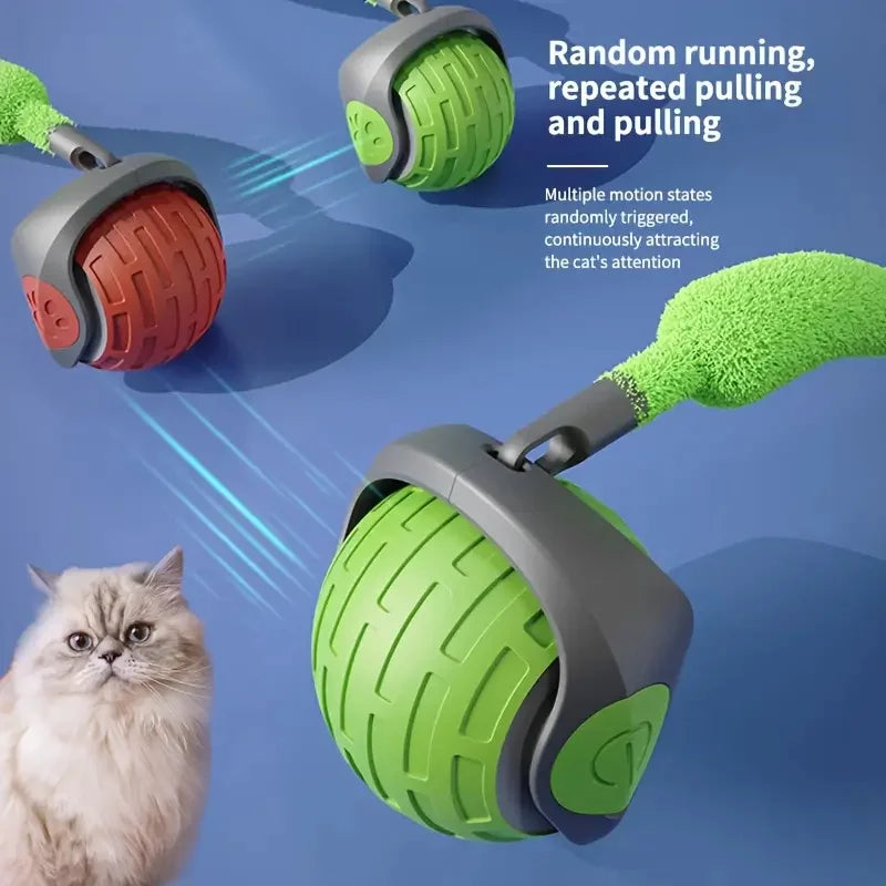 Smart Motion-Activated Cat Toy Ball