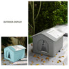 Foldable Waterproof Insulated Cat House with Thermal Lining