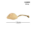 Rattle Cat Mouse Toys with Catnip - Faux Fur Interactive Cat Toys