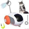 Interactive Smart Cat Toy Car with Remote Control