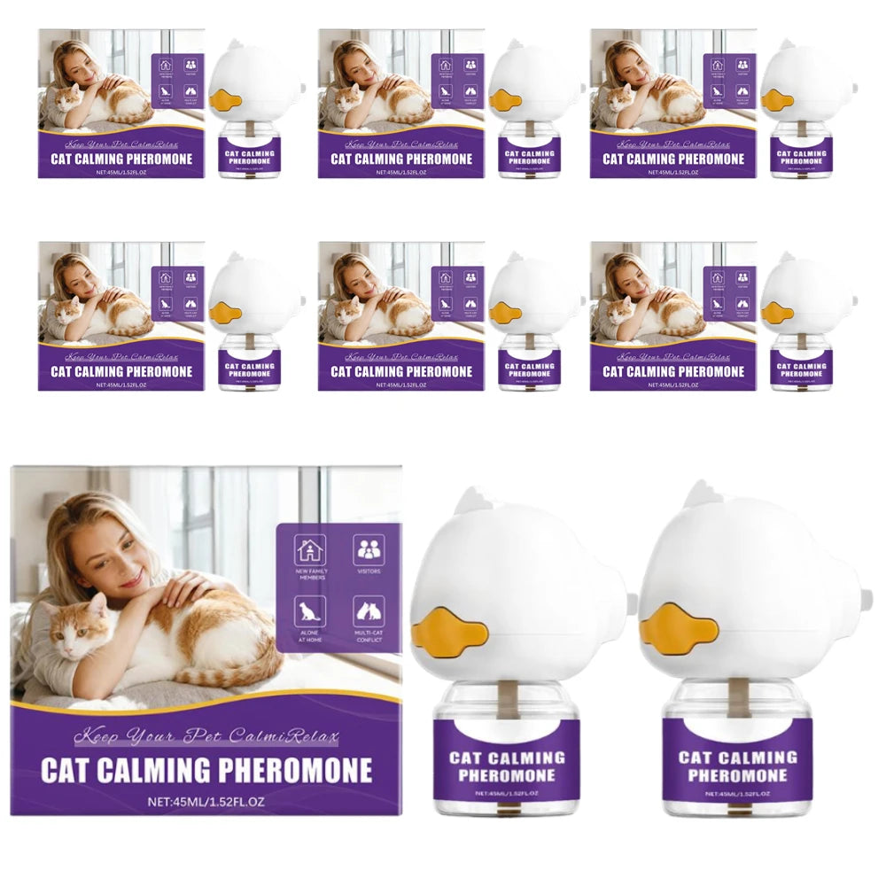 Cat Pheromone Diffuser – Calming Plug-in for Anxiety & Stress Relief