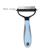 Double-Sided Stainless Steel Dematting Comb for Dogs and Cats