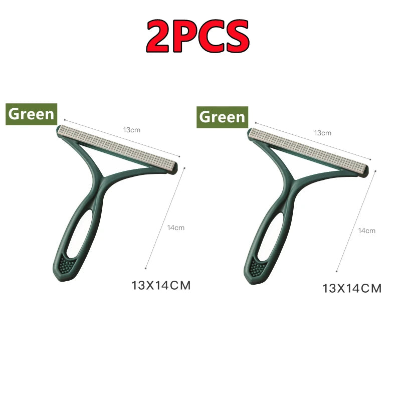 Double-Sided Silicone Pet Hair Remover & Fabric Shaver