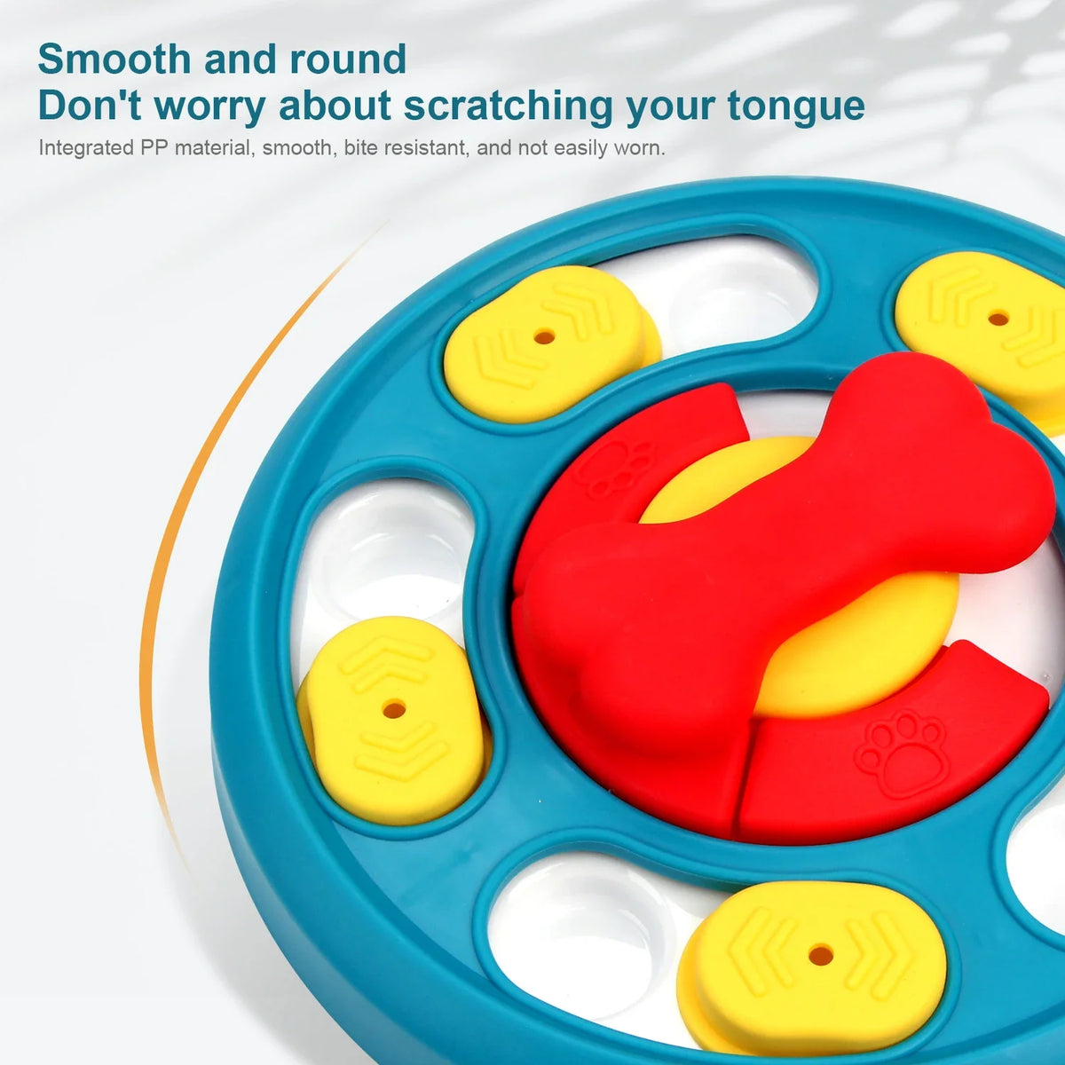Anti-Gulping Maze Slow Feeder Dog Bowl with Non-Slip Base