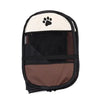 Foldable Oxford Cloth Pet Playpen with Mesh Roof