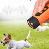 Rechargeable Ultrasonic Dog Deterrent with LED Flashlight