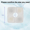 Cat Water Fountain Replacement Filters with Activated Carbon – 3-Layer Filtration for Clean, Fresh Water