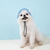 Gorro de Sol Ajustable para Mascotas con Aberturas para las Orejas