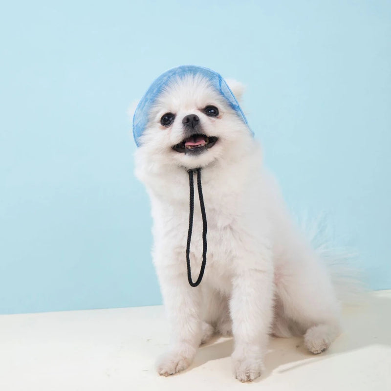 Gorro de Sol Ajustable para Mascotas con Aberturas para las Orejas