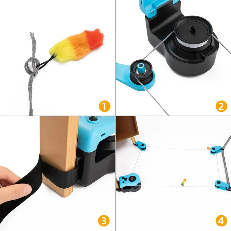 Rueda de Treadmill Interactiva para Gatos