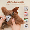 Rechargeable Flapping Bird Cat Toy with Catnip