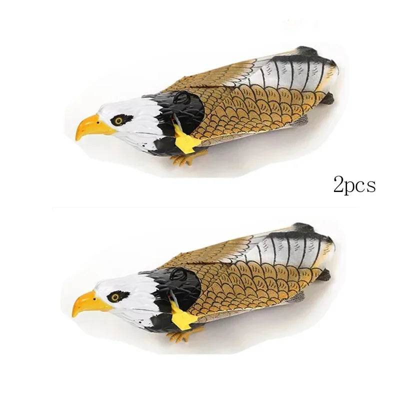 Interactive Flying Bird Cat Toy with Hanging Teaser