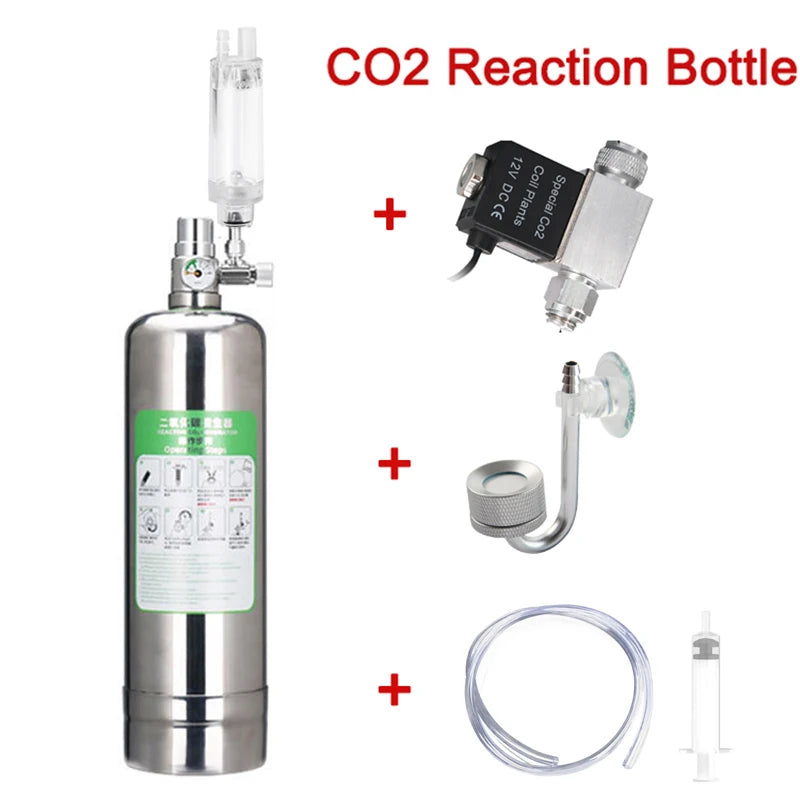 Aquarium CO2 Generator 1L/2L Stainless Steel System