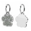 Personalized Engraved Pet ID Tag with Glitter Finish