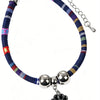 Collier pour animaux de compagnie avec empreinte de patte ajustable