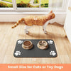 Absorbent Pet Feeding Mat with Non-Slip Backing