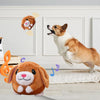 Jouet en peluche interactif pour chien qui rebondit