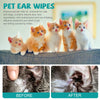 Lingettes Douces pour le Nettoyage des Yeux et des Oreilles de Votre Animal