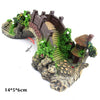 Artificial Bridge Aquarium Decor - Resin Landscape Ornament