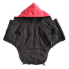 Abrigo impermeable con capucha para perro