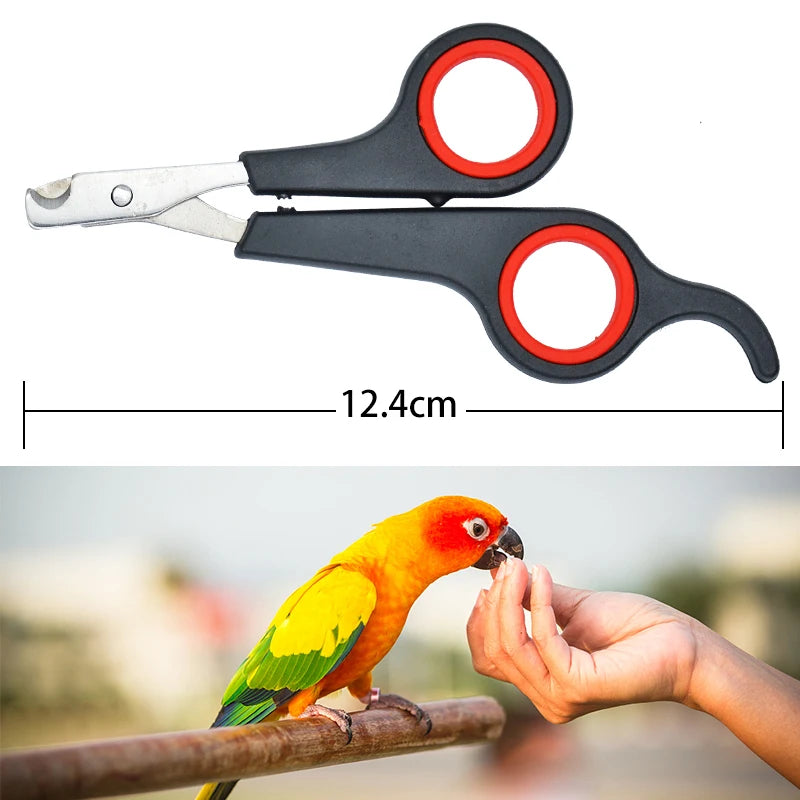 Pet Nail Clippers and Trimmer for Dogs Cats Birds Parrots