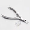 Precision Stainless Steel Cuticle Nipper for Salon-Quality Nail Care